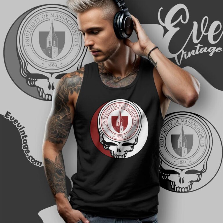 Massachusetts Amherst Steal Your Face Shirt Umass Grateful Dead Tank Top Racerback Massachusetts Amherst Steal Your Face Shirt Umass Grateful Dead Tank Top Racerback