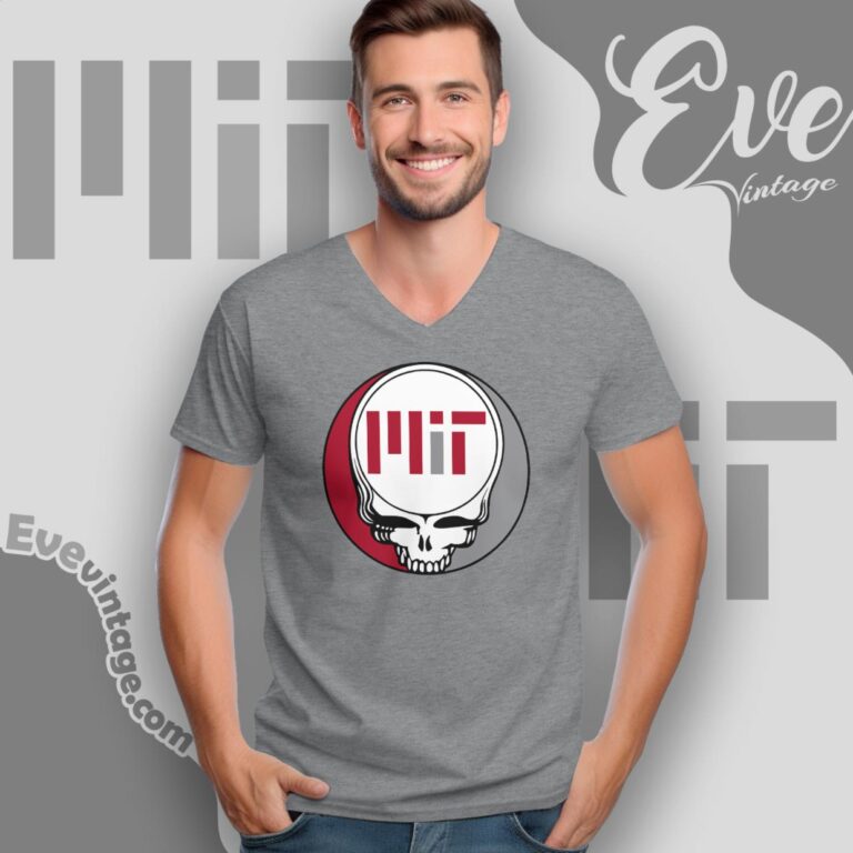 Massachusetts Institute Of Technology Steal Your Face Grateful Dead Shirt V Neck TShirt Massachusetts Institute Of Technology Steal Your Face Grateful Dead Shirt V Neck TShirt