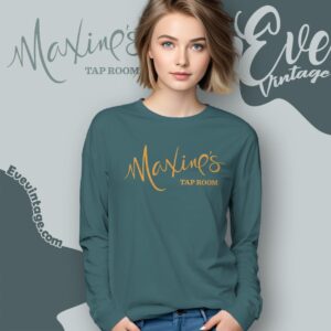 Maxine's Tap Room Shirt Fayetteville Arkansas Dive Bar Long Sleeve Tee