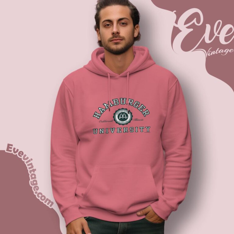 Mcdonalds Hamburger University Shirt Hoodie Mcdonalds Hamburger University Shirt Hoodie