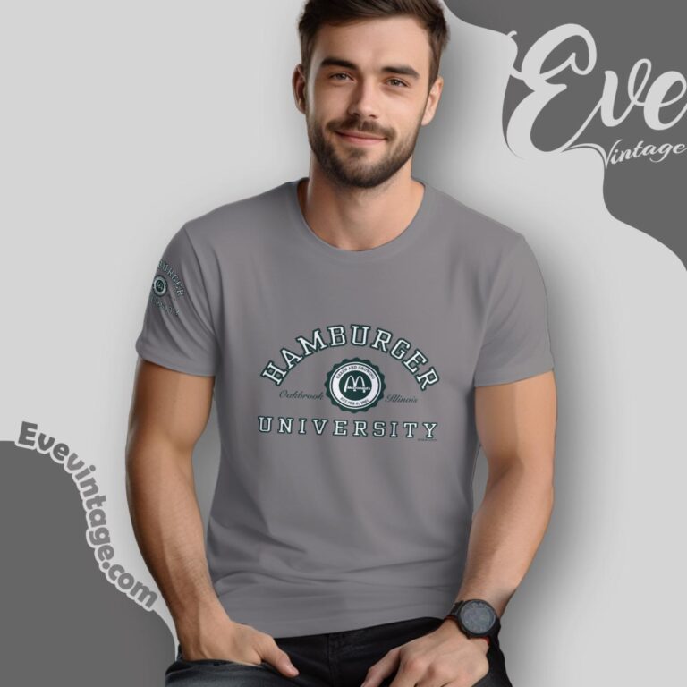 Mcdonalds Hamburger University Shirt T Shirt Mcdonalds Hamburger University Shirt T Shirt