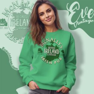 Mcnally's Irish Pub Shirt Oakland Dive Bar Sweatshirt