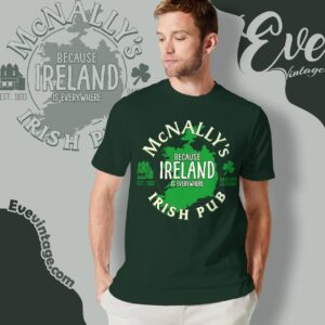 Mcnally's Irish Pub Shirt Oakland Dive Bar T shirt
