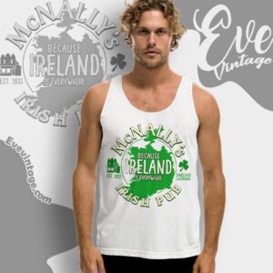 Mcnally's Irish Pub Shirt Oakland Dive Bar Tank Top Racerback