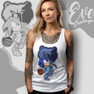 Memphis Grizzlies Sonic The Hedgehog Shirt Tank Top Racerback