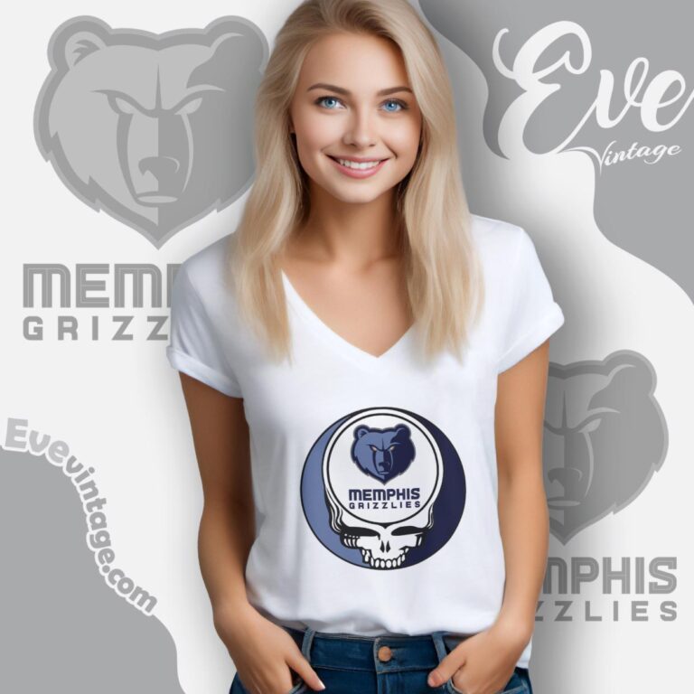 Memphis Grizzlies Steal Your Face Grateful Dead Shirt V Neck TShirt Memphis Grizzlies Steal Your Face Grateful Dead Shirt V Neck TShirt