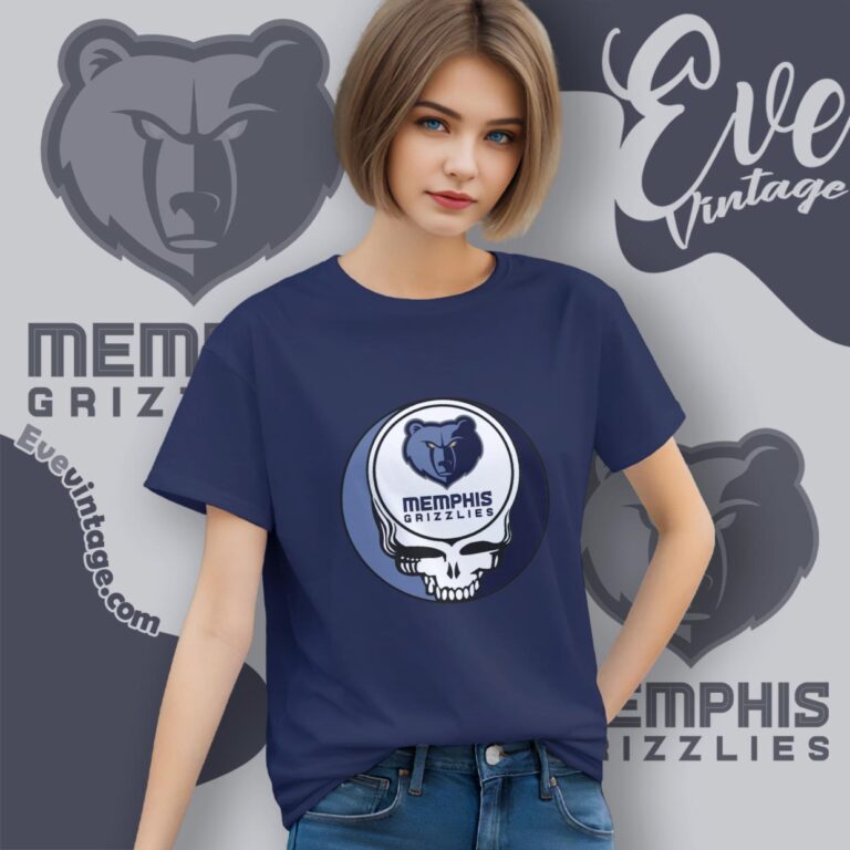 Memphis Grizzlies Steal Your Face Grateful Dead Shirt Women T Shirt Memphis Grizzlies Steal Your Face Grateful Dead Shirt Women T Shirt