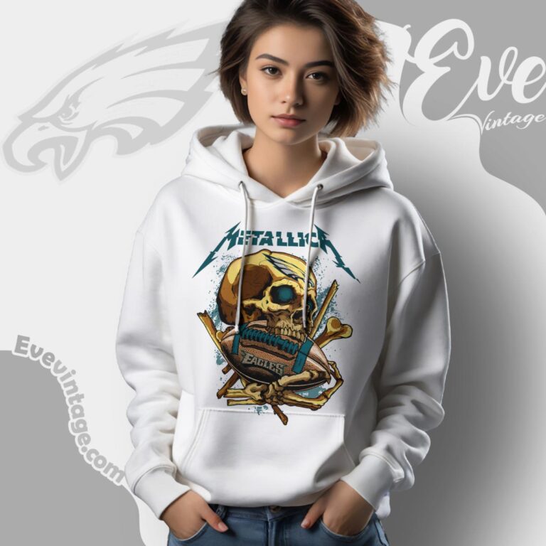 Metallica Philadelphia Eagles Skull Shirt Hoodie Metallica Philadelphia Eagles Skull Shirt Hoodie