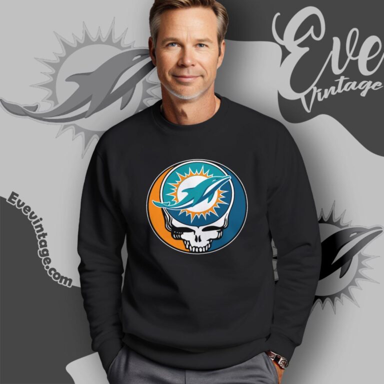 Miami Dolphins Steal Your Face Grateful Dead Shirt Sweatshirt Miami Dolphins Steal Your Face Grateful Dead Shirt Sweatshirt