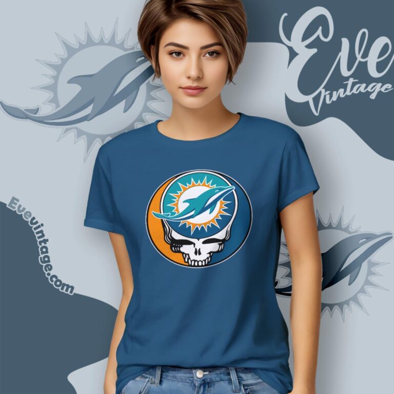 Miami Dolphins Steal Your Face Grateful Dead Shirt Women T Shirt Miami Dolphins Steal Your Face Grateful Dead Shirt Women T Shirt