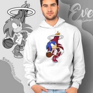 Miami Heat Sonic The Hedgehog Shirt Hoodie
