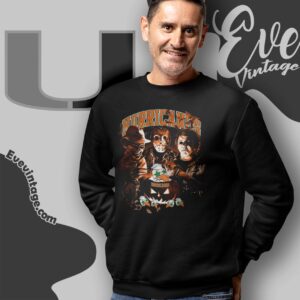 Miami Hurricanes Halloween Horror Movie Shirt Sweatshirt