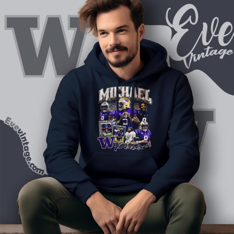 Michael Penix Jr Washington Huskies Nfl Gifts Shirt Hoodie Michael Penix Jr Washington Huskies Nfl Gifts Shirt Hoodie