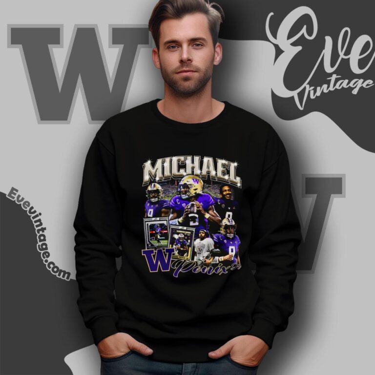 Michael Penix Jr Washington Huskies Nfl Gifts Shirt Sweatshirt Michael Penix Jr Washington Huskies Nfl Gifts Shirt Sweatshirt