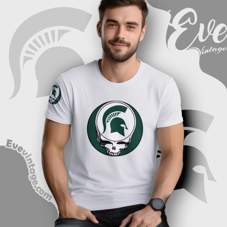 Michigan State University Steal Your Face Grateful Dead Shirt T Shirt Michigan State University Steal Your Face Grateful Dead Shirt T Shirt
