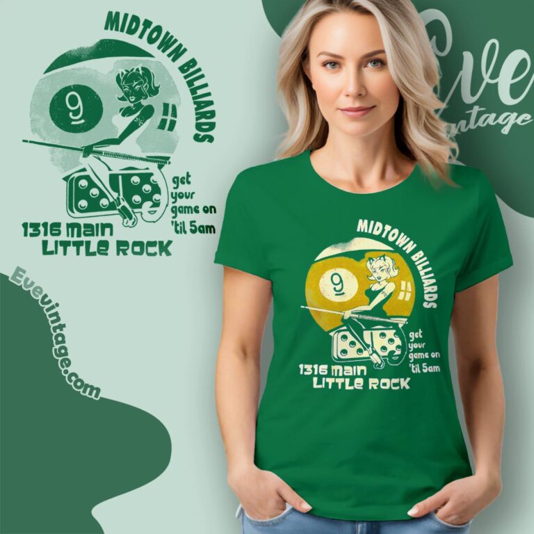 Midtown Billiards Shirt Women T shirt Midtown Billiards Shirt Women T shirt