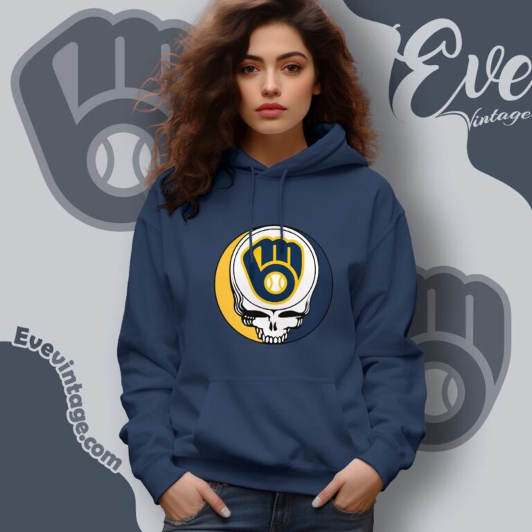 Milwaukee Brewers Steal Your Face Grateful Dead Shirt Hoodie Milwaukee Brewers Steal Your Face Grateful Dead Shirt Hoodie