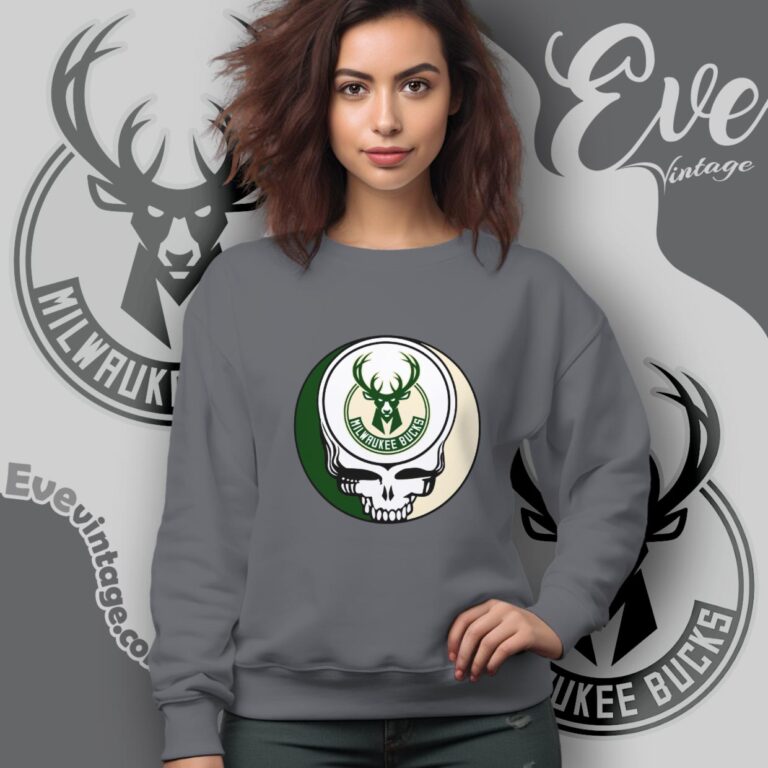 Milwaukee Bucks Steal Your Face Grateful Dead Shirt Sweatshirt Milwaukee Bucks Steal Your Face Grateful Dead Shirt Sweatshirt