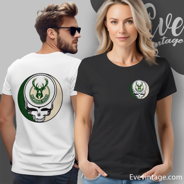 Milwaukee Bucks Steal Your Face Grateful Dead Shirt Women T Shirt Milwaukee Bucks Steal Your Face Grateful Dead Shirt Women T Shirt