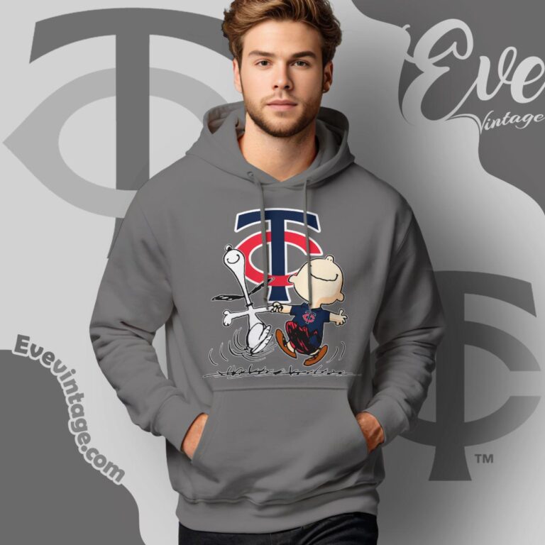 Minnesota Twins Charlie Brown Snoopy Happy Dancing Shirt Hoodie Minnesota Twins Charlie Brown Snoopy Happy Dancing Shirt Hoodie
