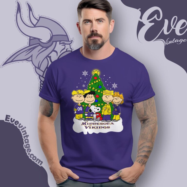 Minnesota Vikings Snoopy The Peanuts Christmas Shirt T Shirt Minnesota Vikings Snoopy The Peanuts Christmas Shirt T Shirt
