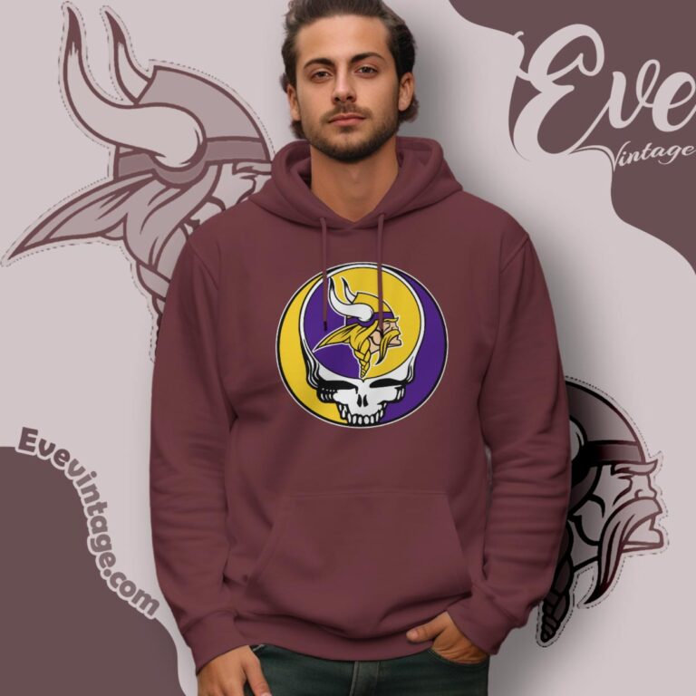Minnesota Vikings Steal Your Face Grateful Dead Shirt Hoodie Minnesota Vikings Steal Your Face Grateful Dead Shirt Hoodie