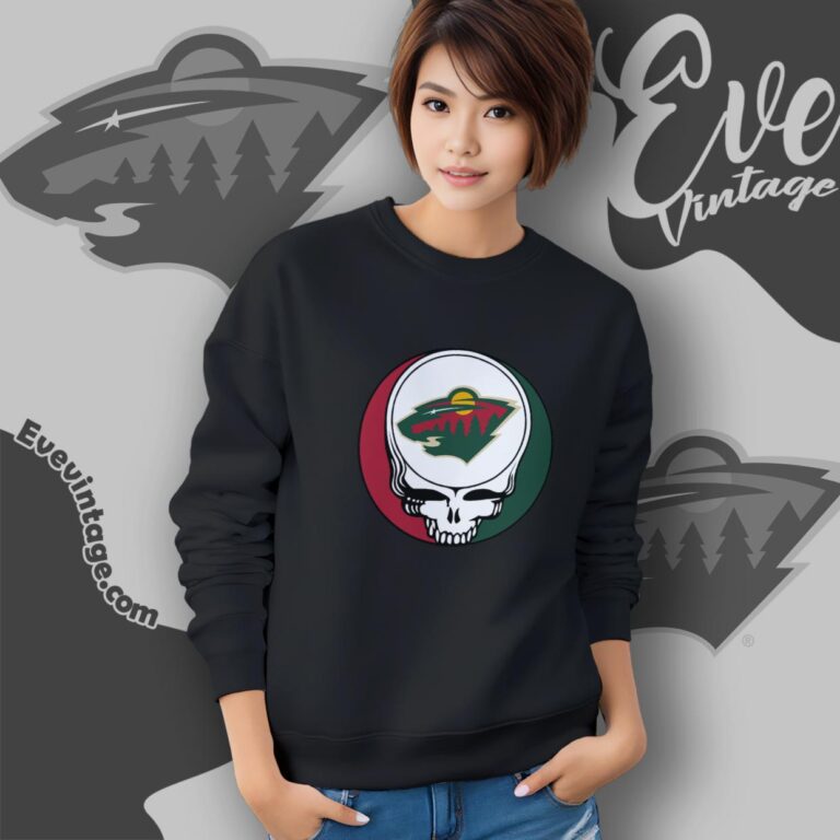 Minnesota Wild Steal Your Face Grateful Dead Shirt Sweatshirt Minnesota Wild Steal Your Face Grateful Dead Shirt Sweatshirt
