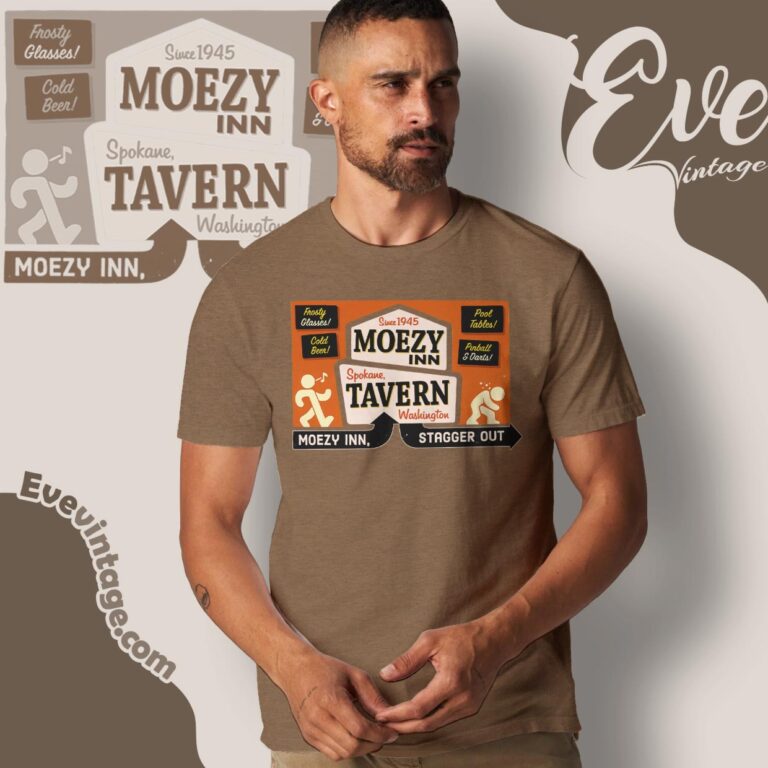 Moezy Inn Tavern Shirt Washington Dive Bar T shirt Moezy Inn Tavern Shirt Washington Dive Bar T shirt