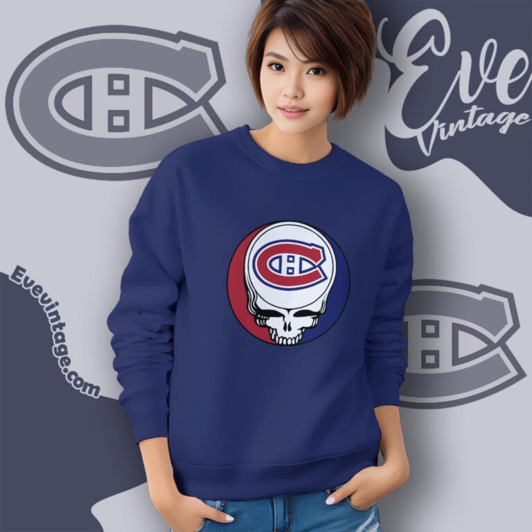 Montreal Canadiens Steal Your Face Grateful Dead Shirt Sweatshirt Montreal Canadiens Steal Your Face Grateful Dead Shirt Sweatshirt