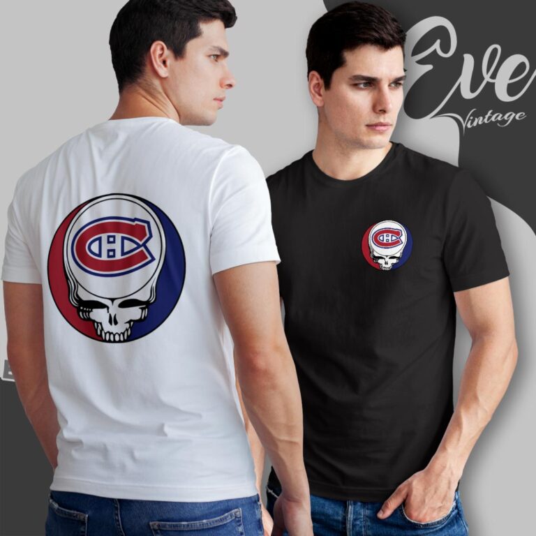 Montreal Canadiens Steal Your Face Grateful Dead Shirt T Shirt Montreal Canadiens Steal Your Face Grateful Dead Shirt T Shirt