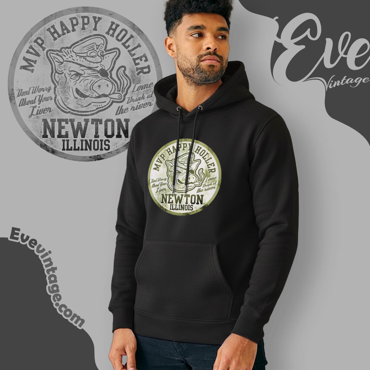 MVP Happy Holler Shirt – Newton IL Dive Bar Tee MVP Happy Holler Shirt – Newton IL Dive Bar Tee