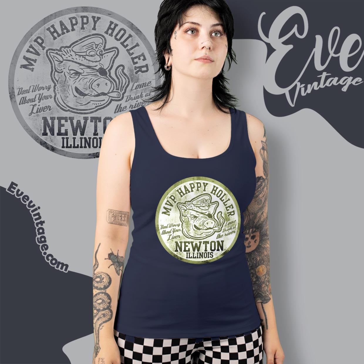 MVP Happy Holler Shirt – Newton IL Dive Bar Tee MVP Happy Holler Shirt – Newton IL Dive Bar Tee