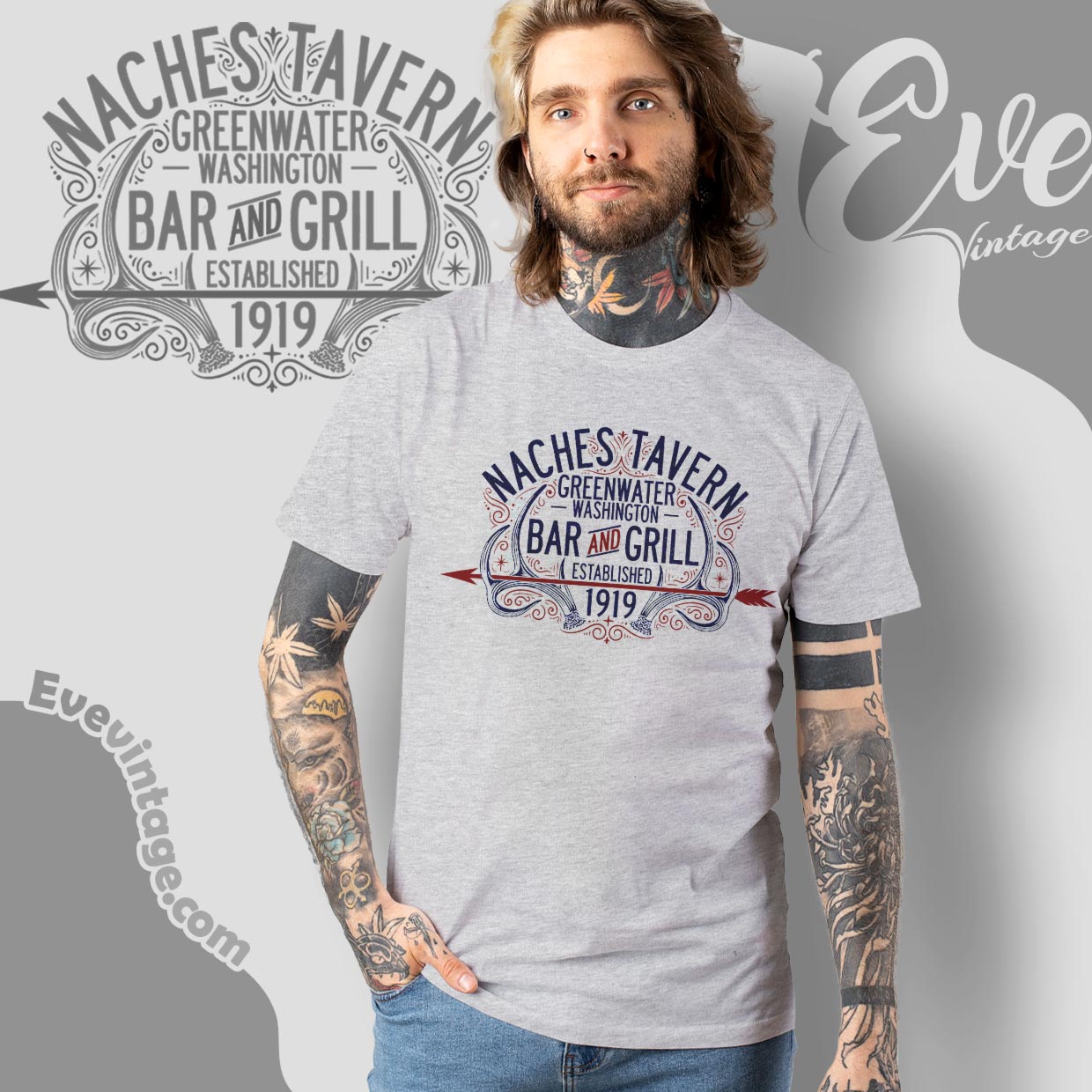 Naches Tavern Shirt – Greenwater Washington Dive Bar Tee Naches Tavern Shirt – Greenwater Washington Dive Bar Tee