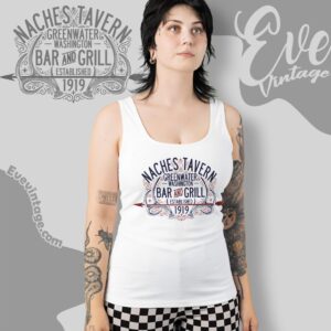 Naches Tavern Shirt Greenwater Washington Dive Bar Tank Top Racerback