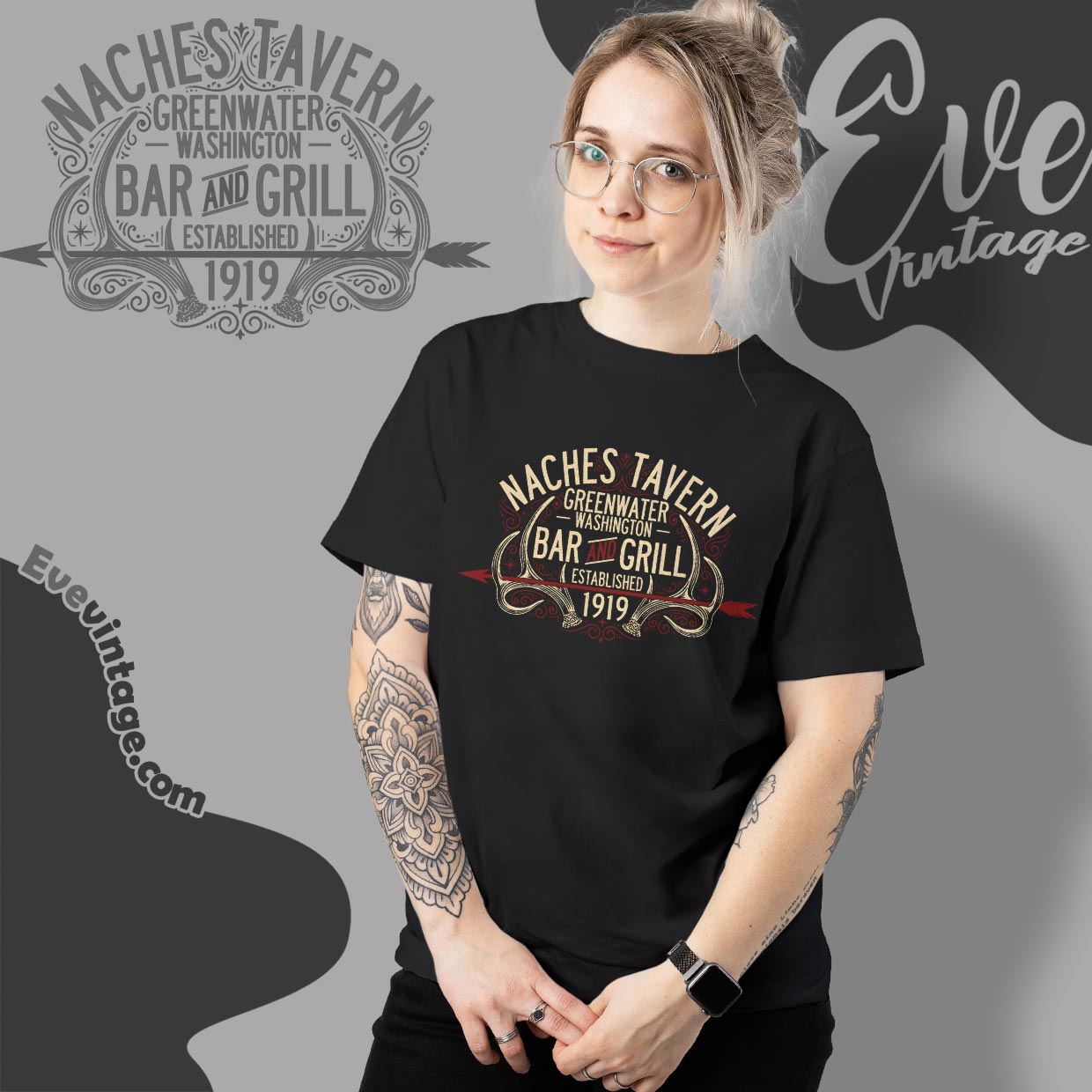 Naches Tavern Shirt – Greenwater Washington Dive Bar Tee Naches Tavern Shirt – Greenwater Washington Dive Bar Tee