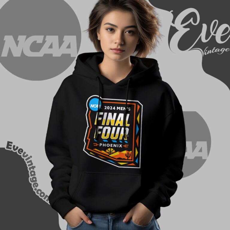 Ncaa Final Four 2024 Basketball Phoenix Official Logo Hoodie Ncaa Final Four 2024 Basketball Phoenix Official Logo Hoodie