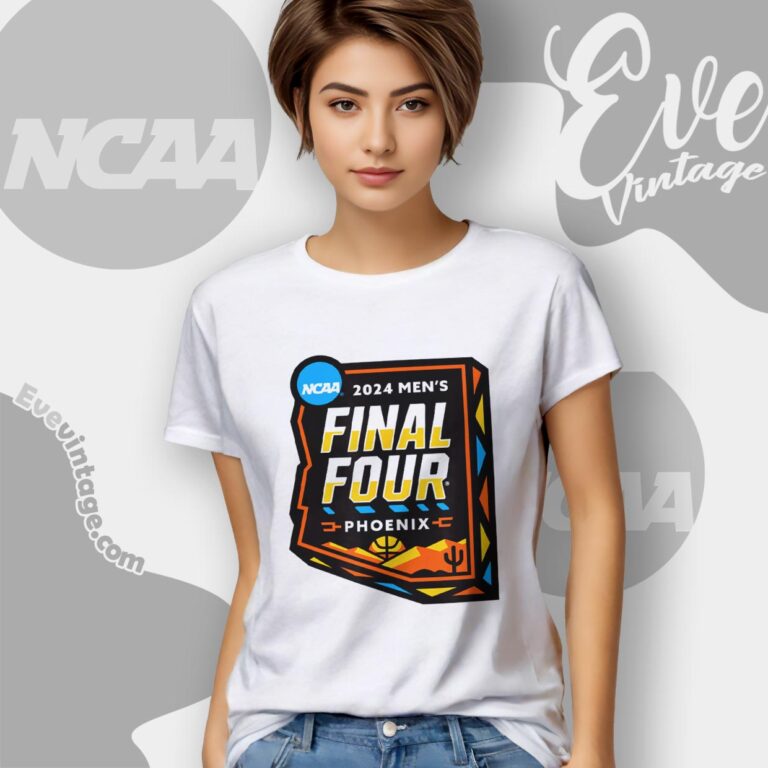 Ncaa Final Four 2024 Basketball Phoenix Official Logo Women T Shirt Ncaa Final Four 2024 Basketball Phoenix Official Logo Women T Shirt