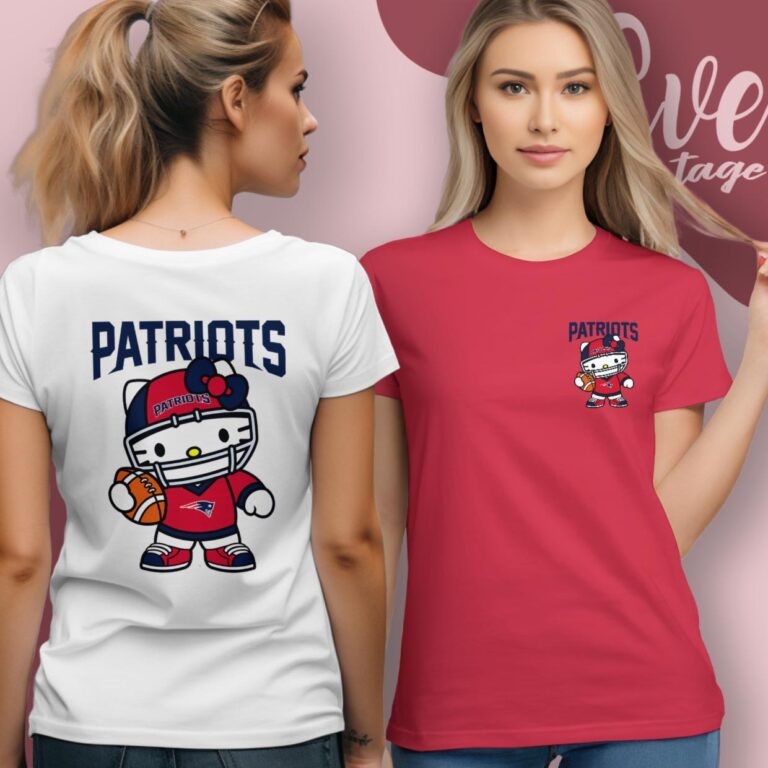New England Patriots Hello Kitty Shirt T Shirt New England Patriots Hello Kitty Shirt T Shirt