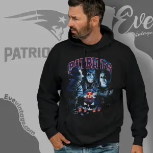 New England Patriots Horror Halloween Hoodie