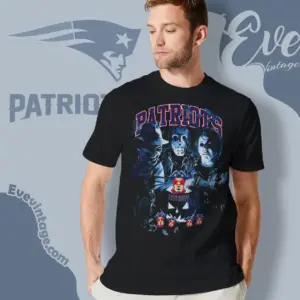 New England Patriots Horror Halloween T shirt