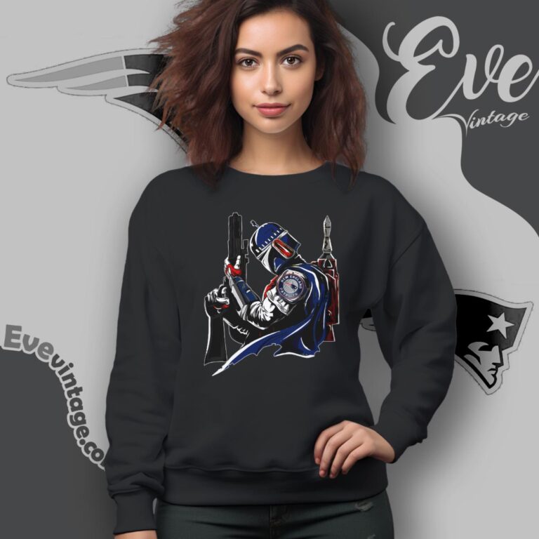 New England Patriots Mandalorian Star Wars Shirt Sweatshirt New England Patriots Mandalorian Star Wars Shirt Sweatshirt