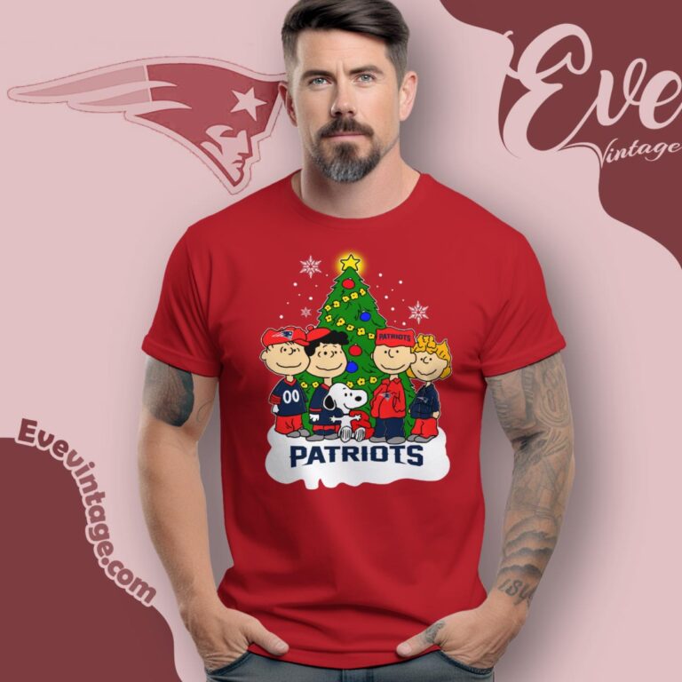 New England Patriots Snoopy The Peanuts Christmas Shirt T Shirt New England Patriots Snoopy The Peanuts Christmas Shirt T Shirt