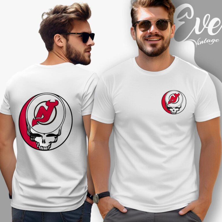 New Jersey Devils Steal Your Face Grateful Dead Shirt T Shirt New Jersey Devils Steal Your Face Grateful Dead Shirt T Shirt