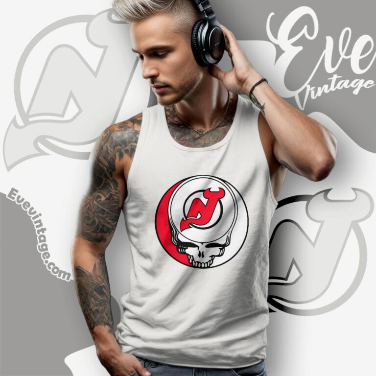 New Jersey Devils Steal Your Face Grateful Dead Shirt Tank Top Racerback New Jersey Devils Steal Your Face Grateful Dead Shirt Tank Top Racerback