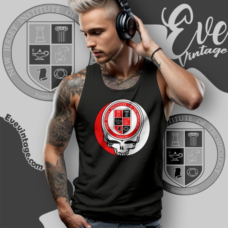New Jersey Institute Of Technology Steal Your Face Grateful Dead Shirt Tank Top Racerback New Jersey Institute Of Technology Steal Your Face Grateful Dead Shirt Tank Top Racerback