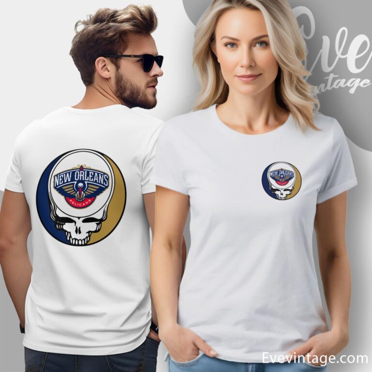 New Orleans Pelicans Steal Your Face Grateful Dead Shirt Women T Shirt New Orleans Pelicans Steal Your Face Grateful Dead Shirt Women T Shirt