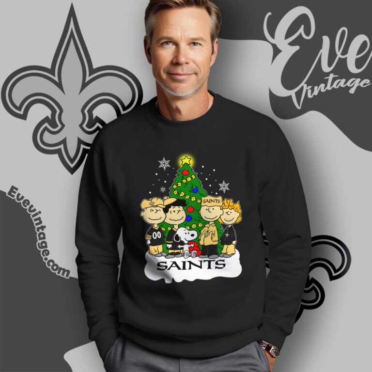 New Orleans Saints Snoopy The Peanuts Christmas Shirt Sweatshirt New Orleans Saints Snoopy The Peanuts Christmas Shirt Sweatshirt