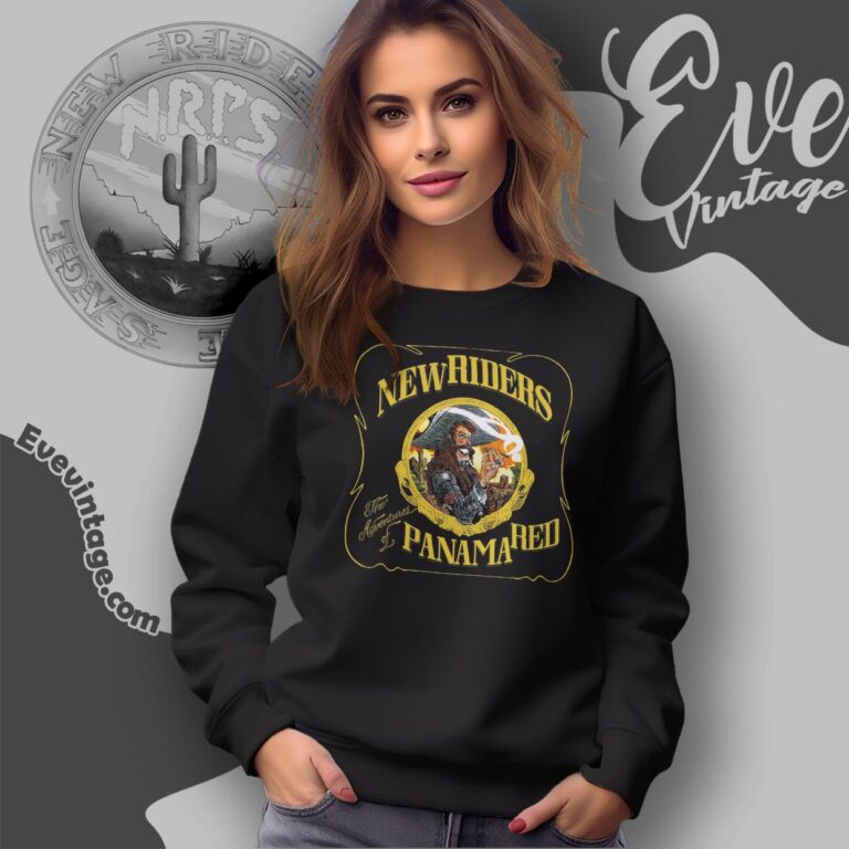 New Riders Of The Purple Sage Adventure Of Panama Red Shirt Sweatshirt New Riders Of The Purple Sage Adventure Of Panama Red Shirt Sweatshirt