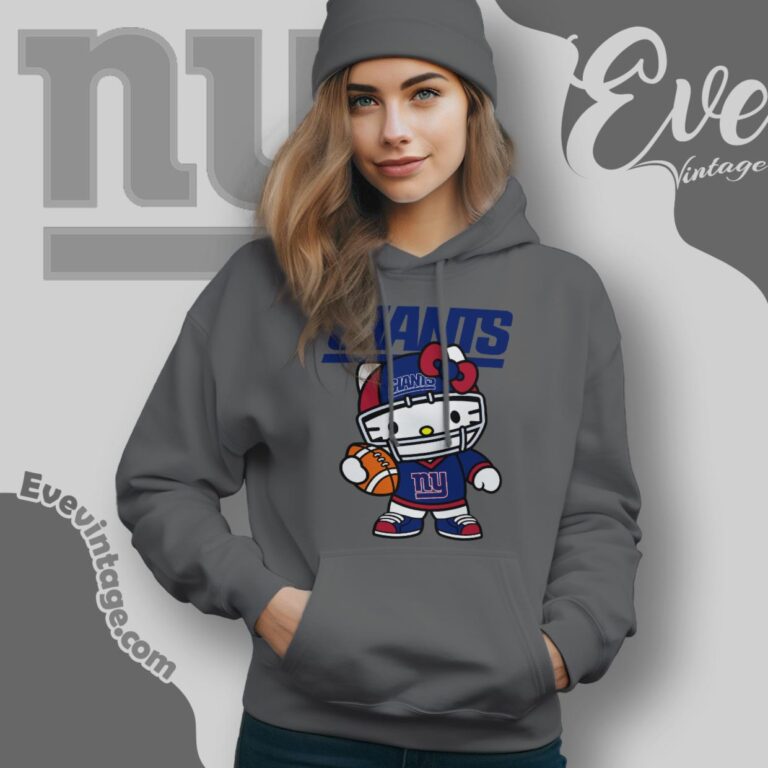 New York Giants Hello Kitty Shirt Hoodie New York Giants Hello Kitty Shirt Hoodie