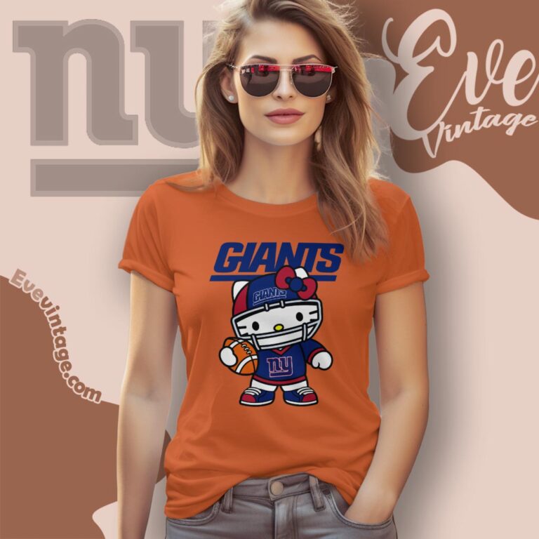 New York Giants Hello Kitty Shirt Women T Shirt New York Giants Hello Kitty Shirt Women T Shirt